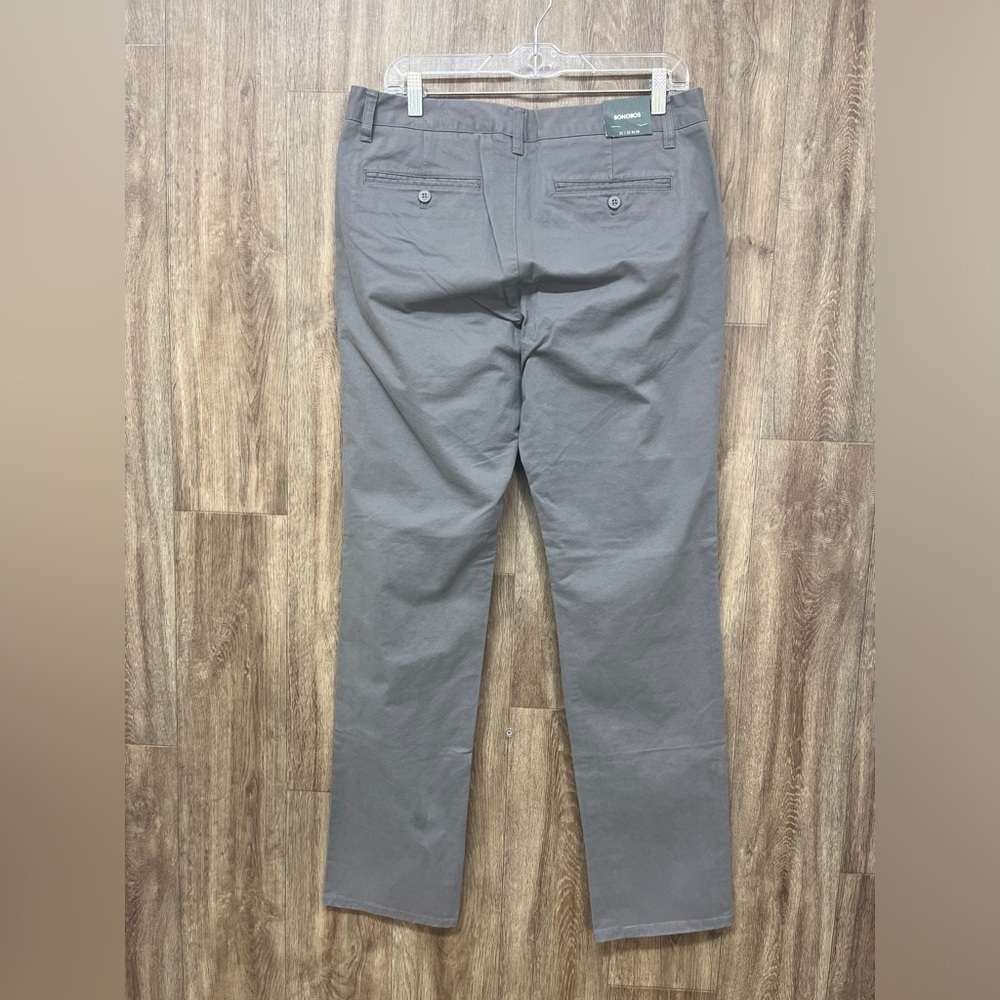 Bonobos Grey Slim Chinos - Picture 2 of 9
